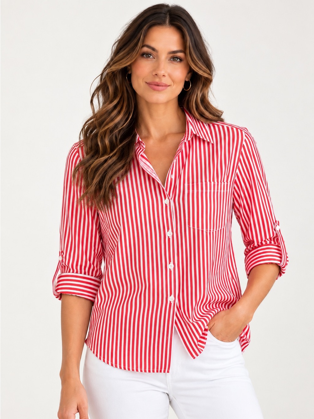🎉5 for $45🎉 velvet heart top blouse shirt size S